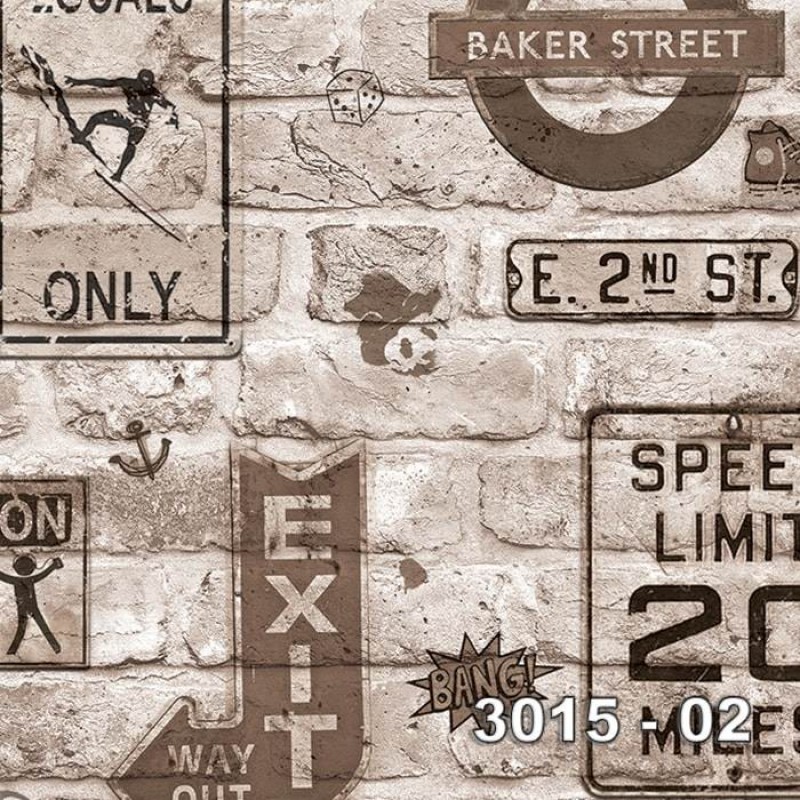 3015-02 Armani Duvar Kağıdı Modeli