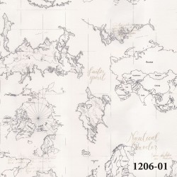 1206-01 Deco Junior Duvar Kağıdı ile Çocuk Odalarına Renkli Hayaller Katın