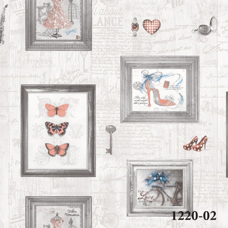 1220-02 Deco Junior Duvar Kağıdı ile Çocuk Odalarına Renkli Hayaller Katın