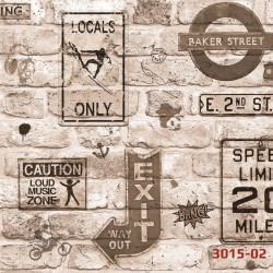 3015-02 Deco Stone Duvar Kağıdı