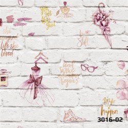 3016-02 Deco Stone Duvar Kağıdı ile Taş Dokulu Şıklık