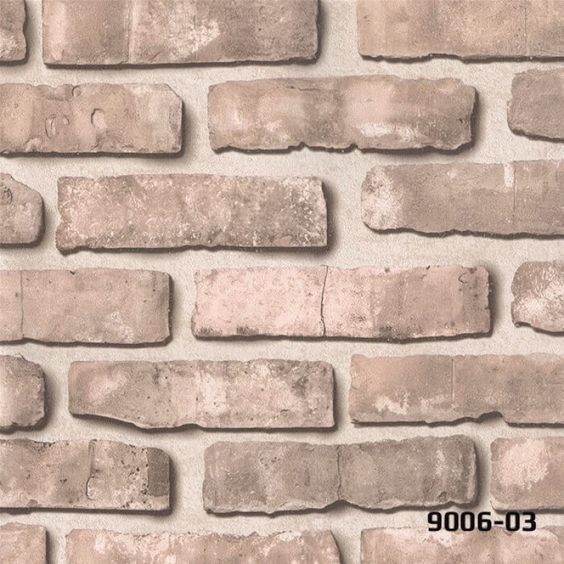 9006-03 Deco Stone Duvar Kağıdı ile Taş Dokulu Şıklık