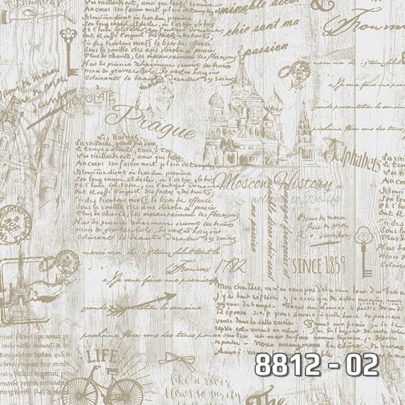 8812-02 Royal Port Duvar Kağıdı ile Klasik Zarafeti Yakalayın