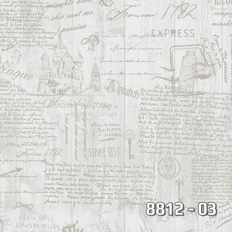 8812-03 Royal Port Duvar Kağıdı ile Klasik Zarafeti Yakalayın