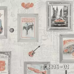 8816-01 Royal Port Duvar Kağıdı ile Klasik Zarafeti Yakalayın